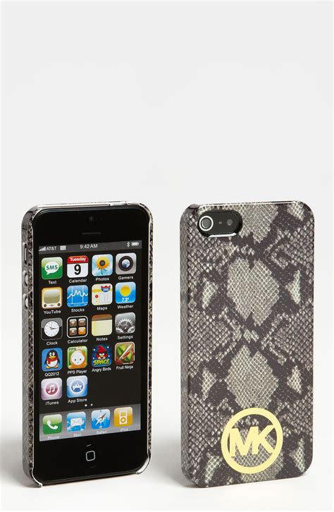 michael kors rose gold iphone 5 case|michael kors iphone 5 wristlet products for sale .